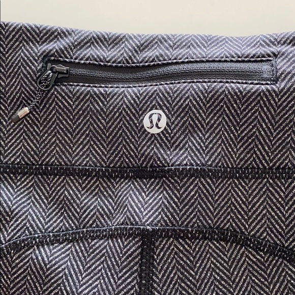 Lululemon running pant herringbone size 6 - Picture 3 of 7